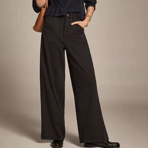 Pilcro Black Wide Leg Pants